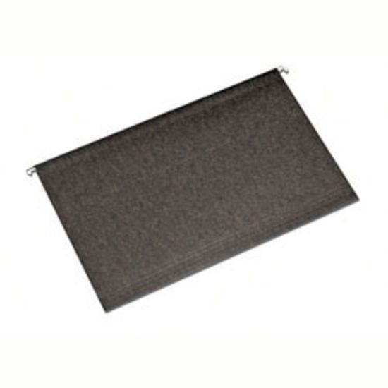 Picture of SKILCRAFT Hanging File Folders, 1/3 Tab Cut, Legal Size, 30% Recycled, Dark Green, Box Of 25 (AbilityOne 7530-01-357-6854)