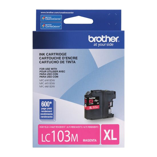 Picture of Brother LC103 Magenta Ink Cartridge, LC103M