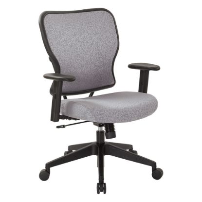 Picture of Office Star Space Seating 213 Series Ergonomic Deluxe Fabric Mid-Back Manager Chair, Black