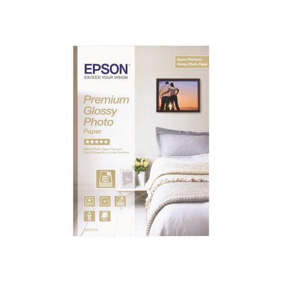 Picture of Epson Premium Photo Paper, C, 17in x 22in, Glossy, 25 Sheets