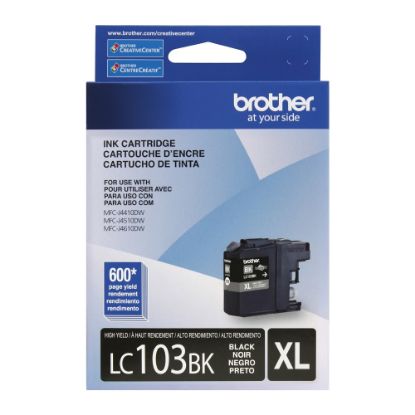 Picture of Brother LC103 Black Ink Cartridge, LC103BK