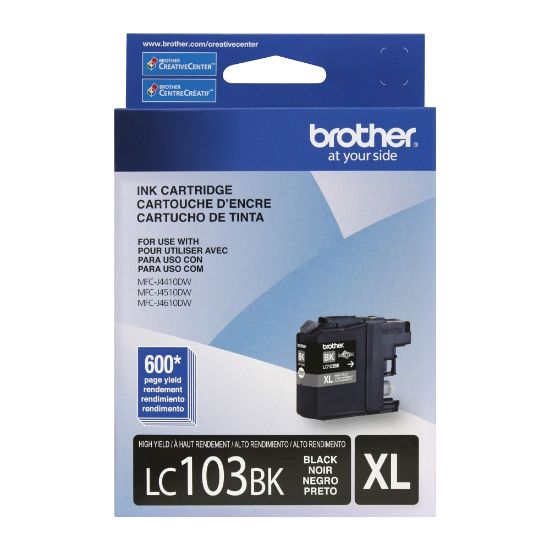 Picture of Brother LC103 Black Ink Cartridge, LC103BK