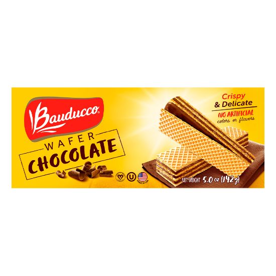 Picture of Bauducco Foods Chocolate Wafers, 5. oz, Case Of 36 Packages