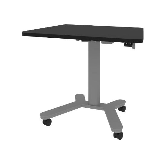 Picture of Bestar Universel Electric 36inW Small Standing Desk, Black