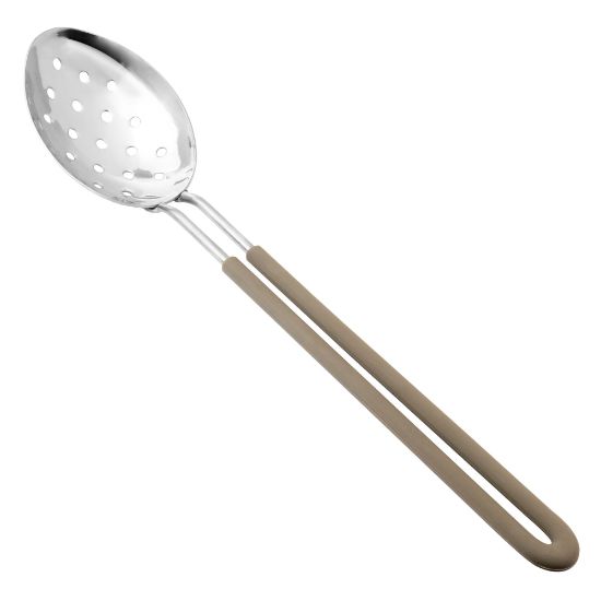 Picture of Martha Stewart Everyday Slotted Spoon, Taupe