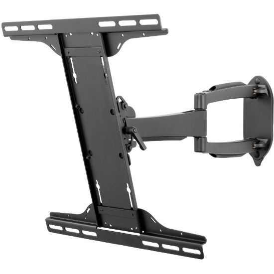 Picture of Peerless-AV SmartMount SA746PU Mounting Arm for Flat Panel Display - Black - 1 Display(s) Supported - 32in to 50in Screen Support - 80 lb Load Capacity - 400 x 400, 200 x 100 - VESA Mount Compatible - 1