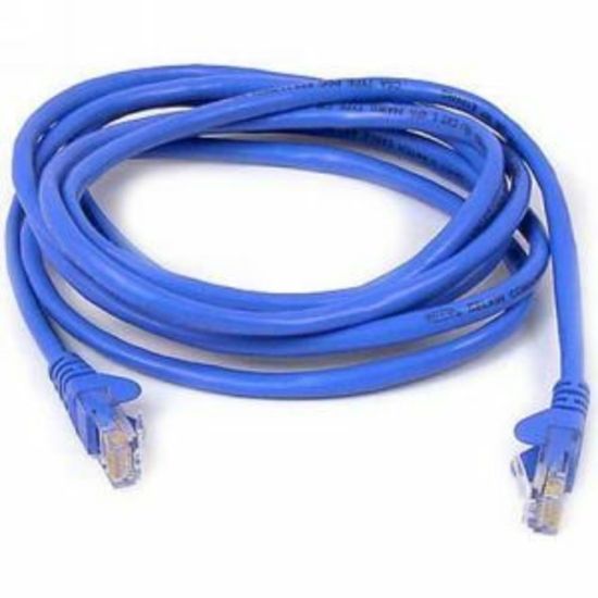 Picture of Belkin 900 Series Cat. 6 UTP Patch Cable - RJ-45 Male - RJ-45 Male - 12ft - Blue