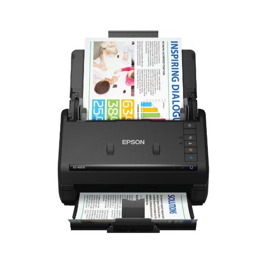 Picture of Epson WorkForce ES-400 II Duplex Desktop Color Document Scanner with Auto Document Feeder