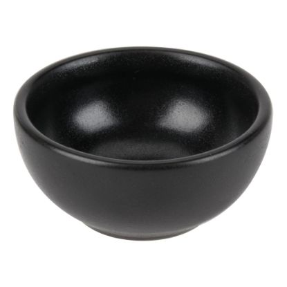 Picture of Hall China Foundry Round Colonial Ramekin Dishes, 2 Oz, 2 1/2in, Black, Pack Of 72 Dishes