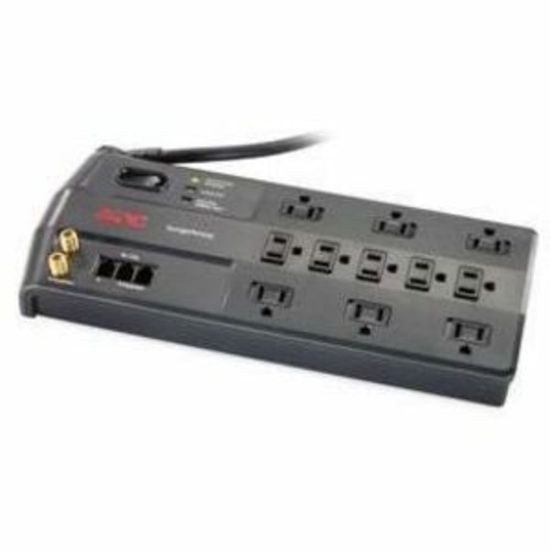 Picture of APC SurgeArrest Performance 11-Outlet Surge Suppressor, 8in Cord, Black