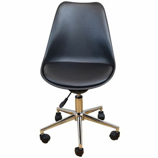 Picture of Uncaged Ergonomics Active Task Chair - Ergonomic Rolling Balance Office Desk Seat Adjustable Height 21.5-23in- 16x18.5in Molded Seat Back