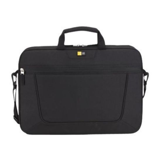 Picture of Case Logic 15.6in Top-Loading Laptop Case, 14-1/2inH x 16-1/2inW x 2-13/16inD, Black