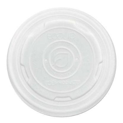 Picture of ECO World Art Soup Container EcoLids, White, Pack Of 1,000 Lids