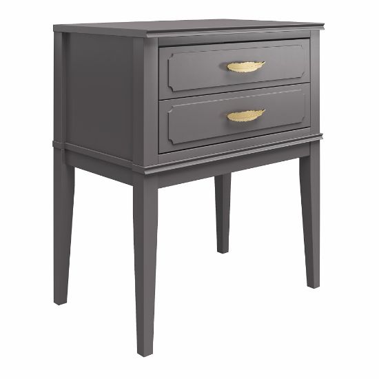 Picture of Ameriwood Stella Accent Table, 28inH x 23-5/8inW x 15-5/8inD, Gray