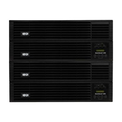 Picture of Tripp Lite UPS Smart Online 12000VA 10800W Rackmount 12kVA PDU 200V-240V USB DB9 Manual Bypass Hot Swap 8U - UPS - AC 200/208/220/230/240 V - 10800 Watt - 12000 VA - 4U - 19in