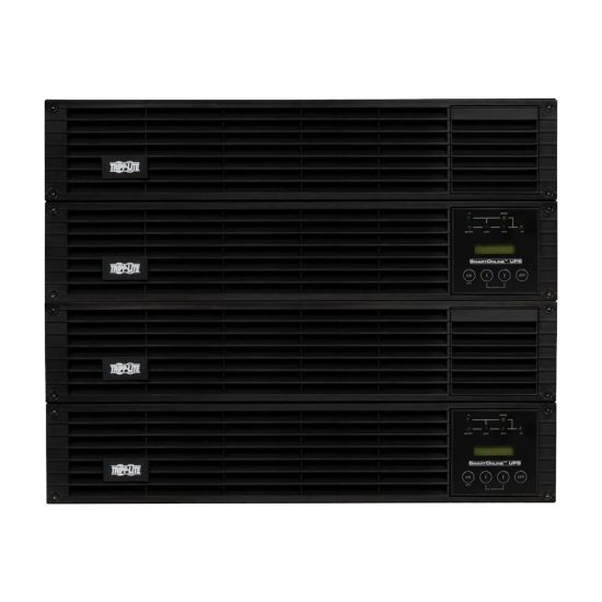 Picture of Tripp Lite UPS Smart Online 12000VA 10800W Rackmount 12kVA PDU 200V-240V USB DB9 Manual Bypass Hot Swap 8U - UPS - AC 200/208/220/230/240 V - 10800 Watt - 12000 VA - 4U - 19in