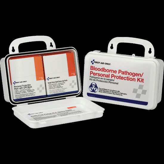 Picture of First Aid Only Bloodborne Pathogen/Personal Protection Kit, 28-Piece