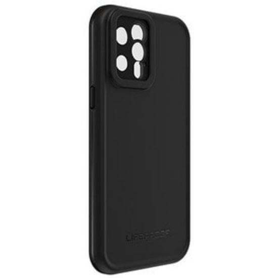 Picture of LifeProof FRE - Protective waterproof case for cell phone - 60% recycled plastic - black - for Apple iPhone 12 Pro Max