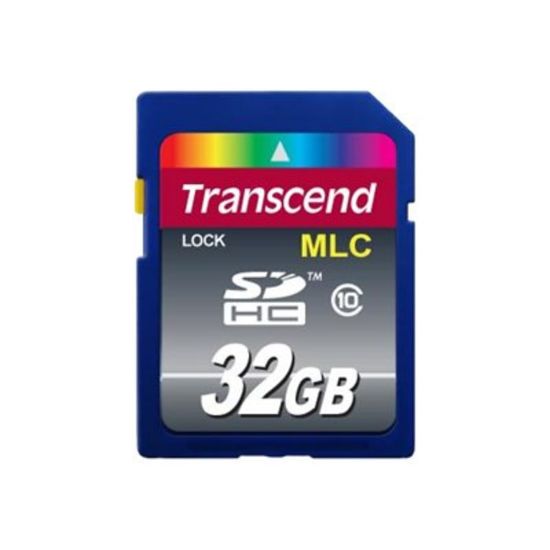 Picture of Transcend - Flash memory card - 32 GB - Class 10 - SDHC