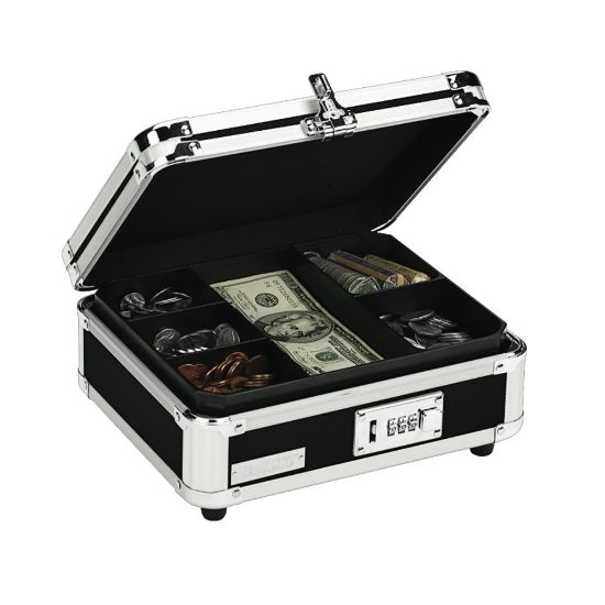 Picture of Vaultz Cash Box, Black