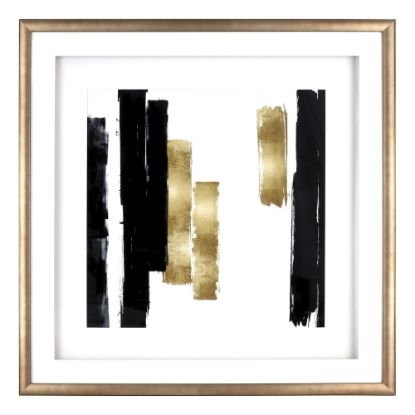 Picture of Lorell Blocks Design Framed Abstract Artwork, 29-1/2in x 29-1/2in, Design II