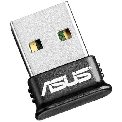 Picture of Asus USB-BT400 Bluetooth 4.0 Bluetooth Adapter for Desktop Computer/Notebook - USB - 3 Mbit/s - 2.48 GHz ISM - 32.8 ft Indoor Range - External