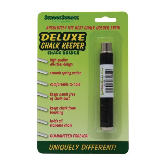 Picture of The Stikkiworks Co. Deluxe Chalk Keepers, Black, Pack Of 3