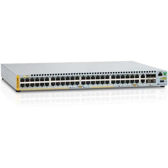 Picture of Allied Telesis AT-x310-50FP Layer 3 Switch - 48 Ports - Manageable - 10/100/1000Base-T, 1000Base-X - 3 Layer Supported - 2 SFP Slots - 1U High - Rack-mountable - 1 Year Limited Warranty