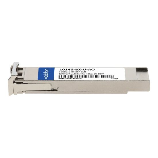 Picture of AddOn Extreme Compatible BX XFP Transceiver - XFP transceiver module (equivalent to: Extreme Networks 10140-BX-U) - 10 GigE - 10GBase-BX - LC single-mode - up to 24.9 miles - 1270 (TX) / 1330 (RX) nm