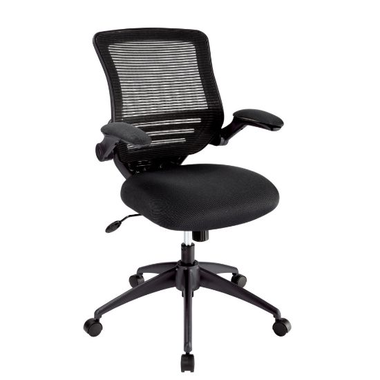 Picture of Realspace Calusa Mesh Mid-Back Managers Office Chair, Black, BIFMA Compliant