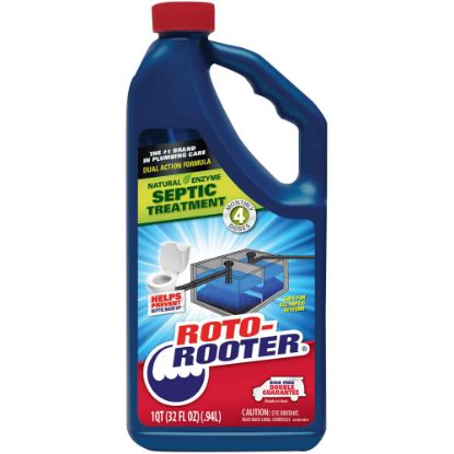 Picture of Rust-Oleum Roto Rooter Septic Treatment, 32 Oz, Case Of 6 Bottles