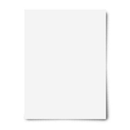 Picture of Office Depot Brand Poster Board, 11in x 14in, White, Pack Of 5