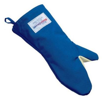 Picture of Tucker Safety BurnGuard Oven Mitt, 12in, Blue