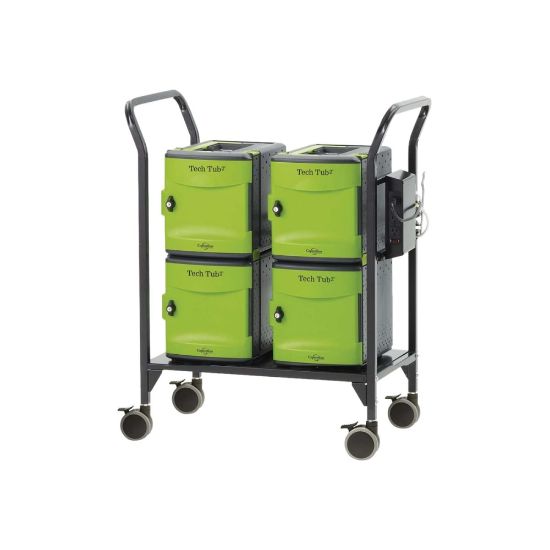 Picture of Copernicus Tech Tub2 Modular - Cart (sync and charge) - for 24 tablets - lockable - ABS plastic