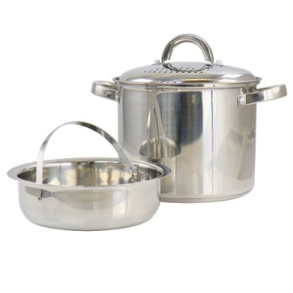 Picture of Oster Sangerfield 5-Quart Stainless Steel Pasta Pot, Silver