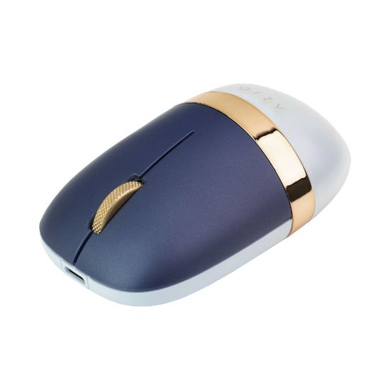 Picture of Azio IZO BT 5.0 Optical Mouse, Full Size, Blue Iris, AZI917800F058