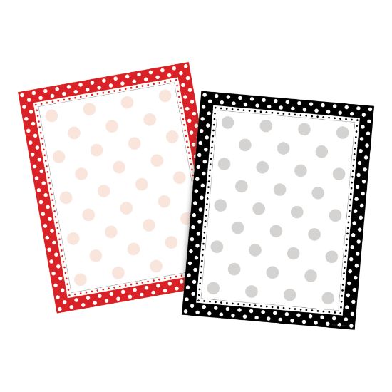 Picture of Barker Creek 2-Design Computer Paper, Letter Paper Size, Dots, 100 Sheets