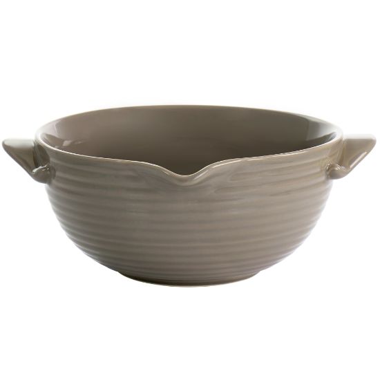 Picture of Martha Stewart Stoneware Prep Batter Bowl, 88 Fl Oz, Taupe