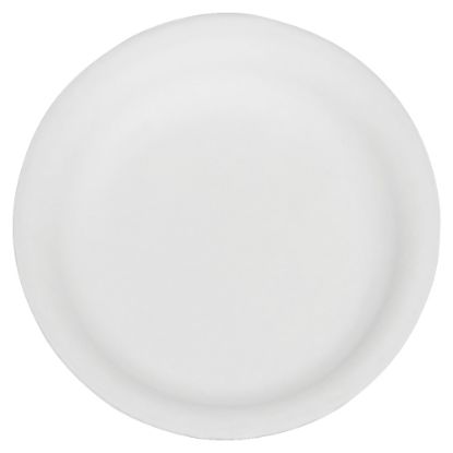 Picture of SKILCRAFT Disposable Paper Plates, 9in, White, Pack Of 500 (AbilityOne 7350-00-290-0594)