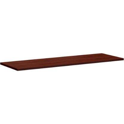 Picture of HON Motivate Table Nesting Base Top, 1-1/8inH x 72inW x 24inD, Mahogany