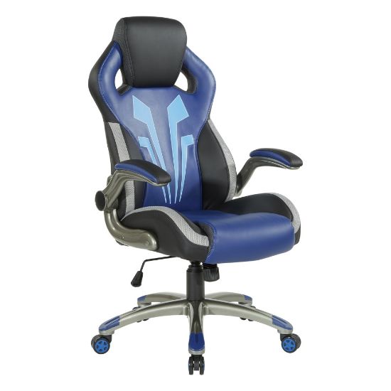 Picture of Office Star Ice Knight Gaming Chair, Blue