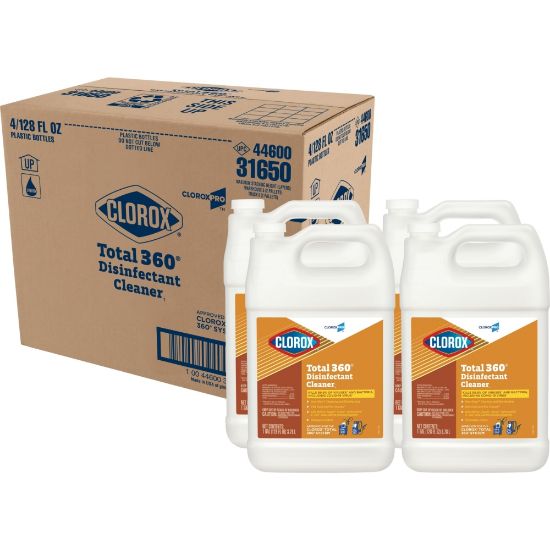 Picture of CloroxPro Clorox Total 360 Disinfectant Cleaner, 128 Ounces (Pack of 4)