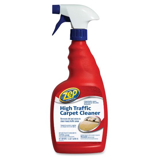 Picture of Zep High-Traffic Carpet Cleaner - 32 fl oz (1 quart) - 12 / Carton - Red