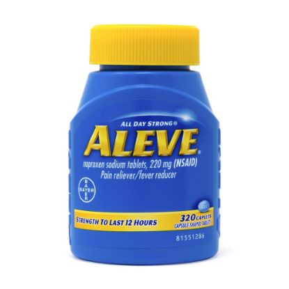 Picture of Aleve All Day Strong Naproxen Sodium, 220mg, Bottle Of 320 Tablets