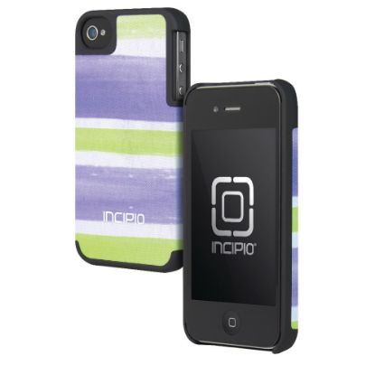 Picture of Incipio Linear Lineage Collection Canvas Feather Case For Apple iPhone 4/4S, Undulate