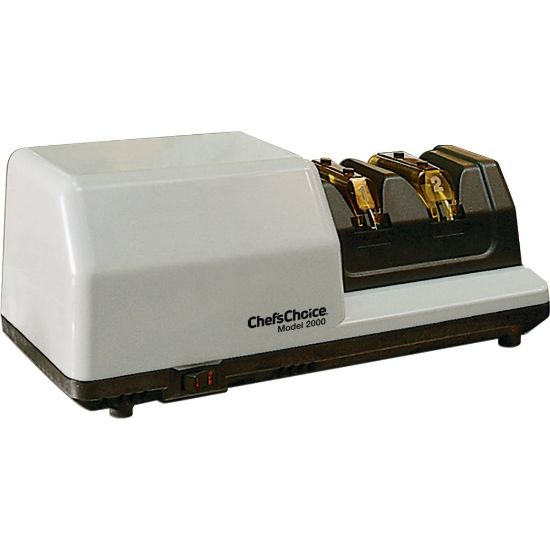 Picture of Edgecraft Chefs Choice Commercial Diamond Hone Knife Sharpener, White