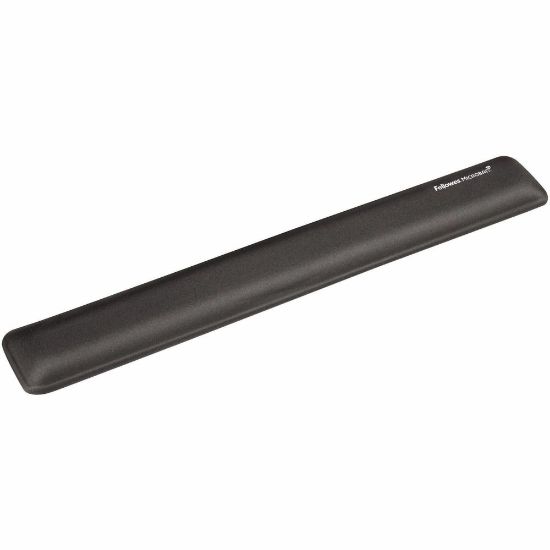 Picture of Fellowes Gel Wrist Rest With Microban, Graphite