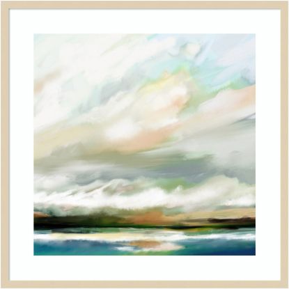 Picture of Amanti Art Sunday Morning by Mary Sparrow Wood Framed Wall Art Print, 33inW x 33inH, Natural