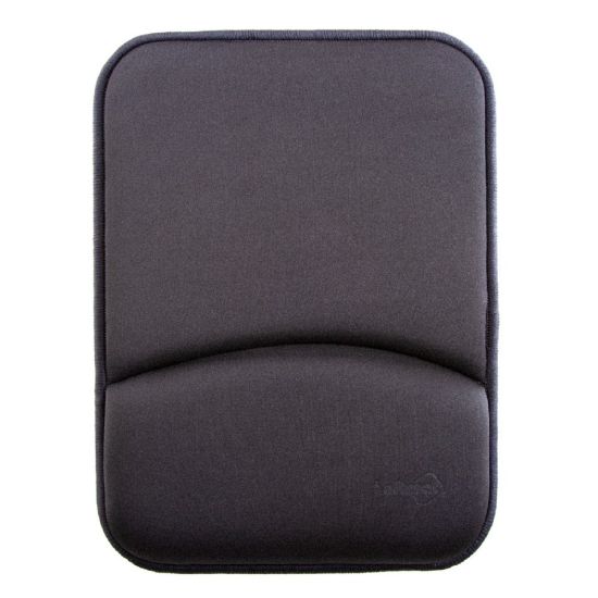 Picture of LOFTMAT The Office Cushioned Mouse Pad, 8-1/2in x 11-1/2in, Black