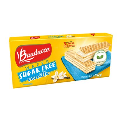 Picture of Bauducco Foods Sugar-Free Vanilla Wafers, 5. oz, Case Of 18 Packages